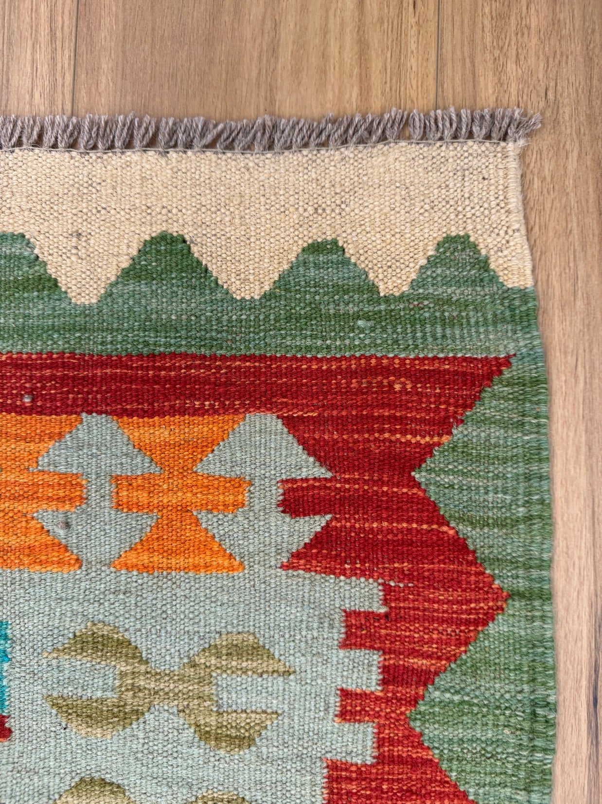 Chobi Kilim Rug - 199 cm x 154 cm