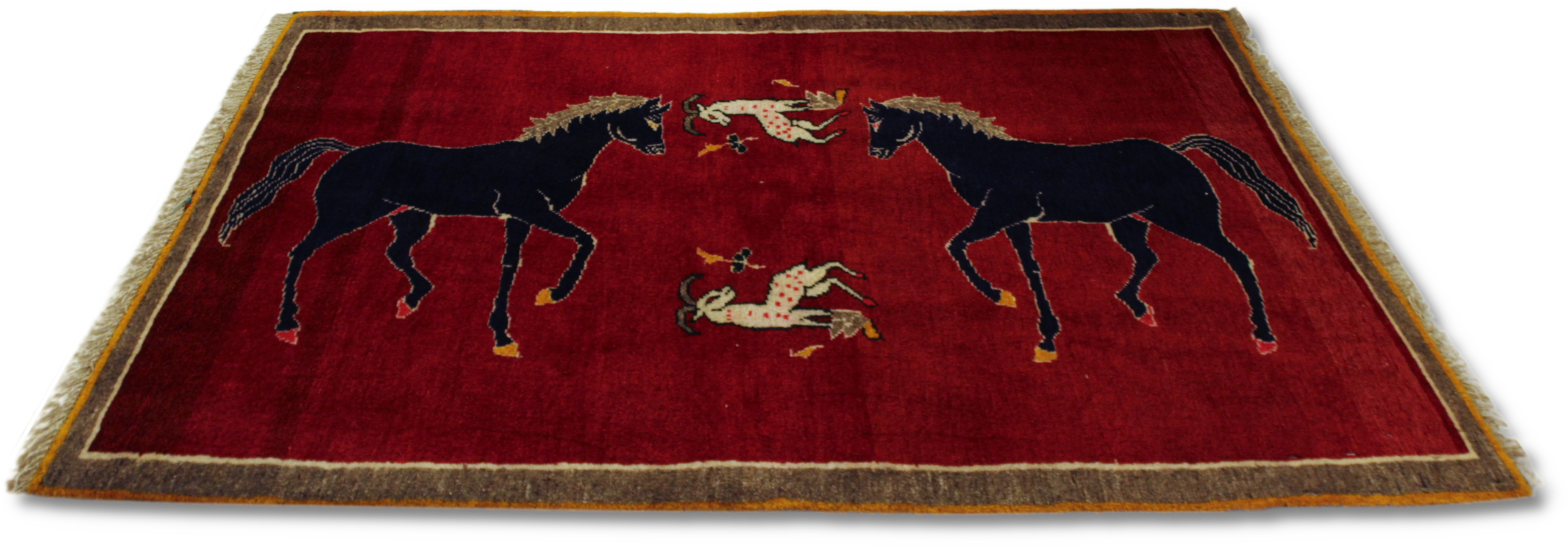 Persian Picture Rug - 185 cm x 98 cm