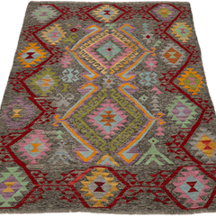 Chobi Kilim Rug - 197 cm x 150 cm