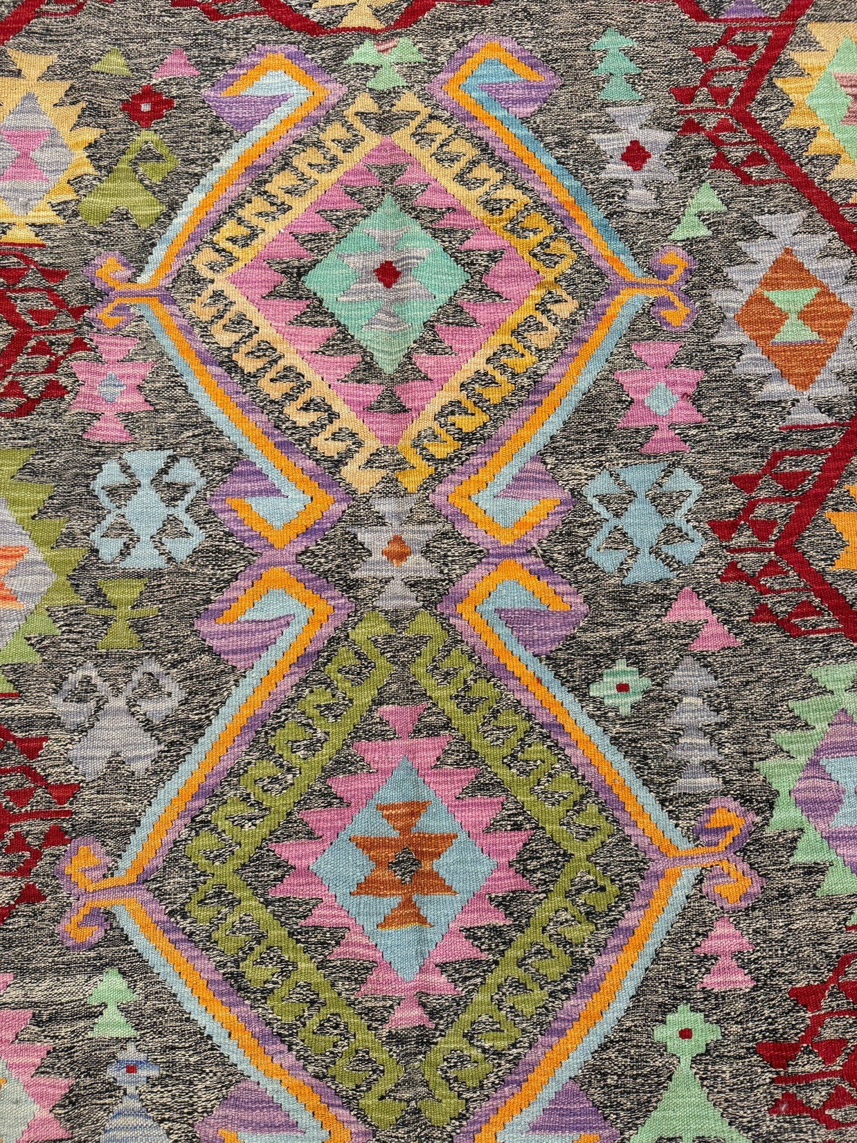 Chobi Kilim Rug - 197 cm x 150 cm
