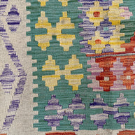 Chobi Kilim Rug - 198 cm x 155 cm