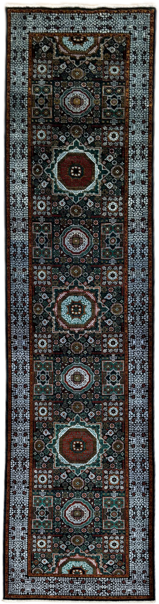 Mamluk Rug - 401 cm x 106 cm