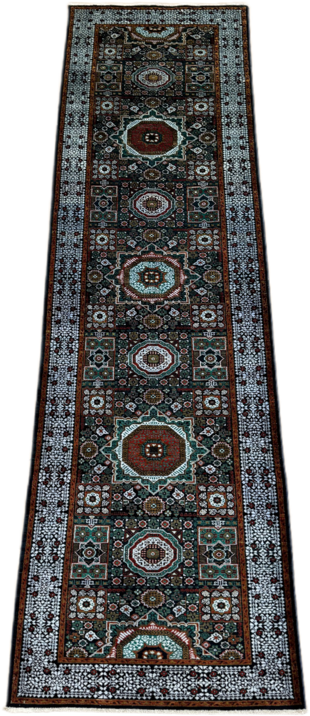 Mamluk Rug - 401 cm x 106 cm