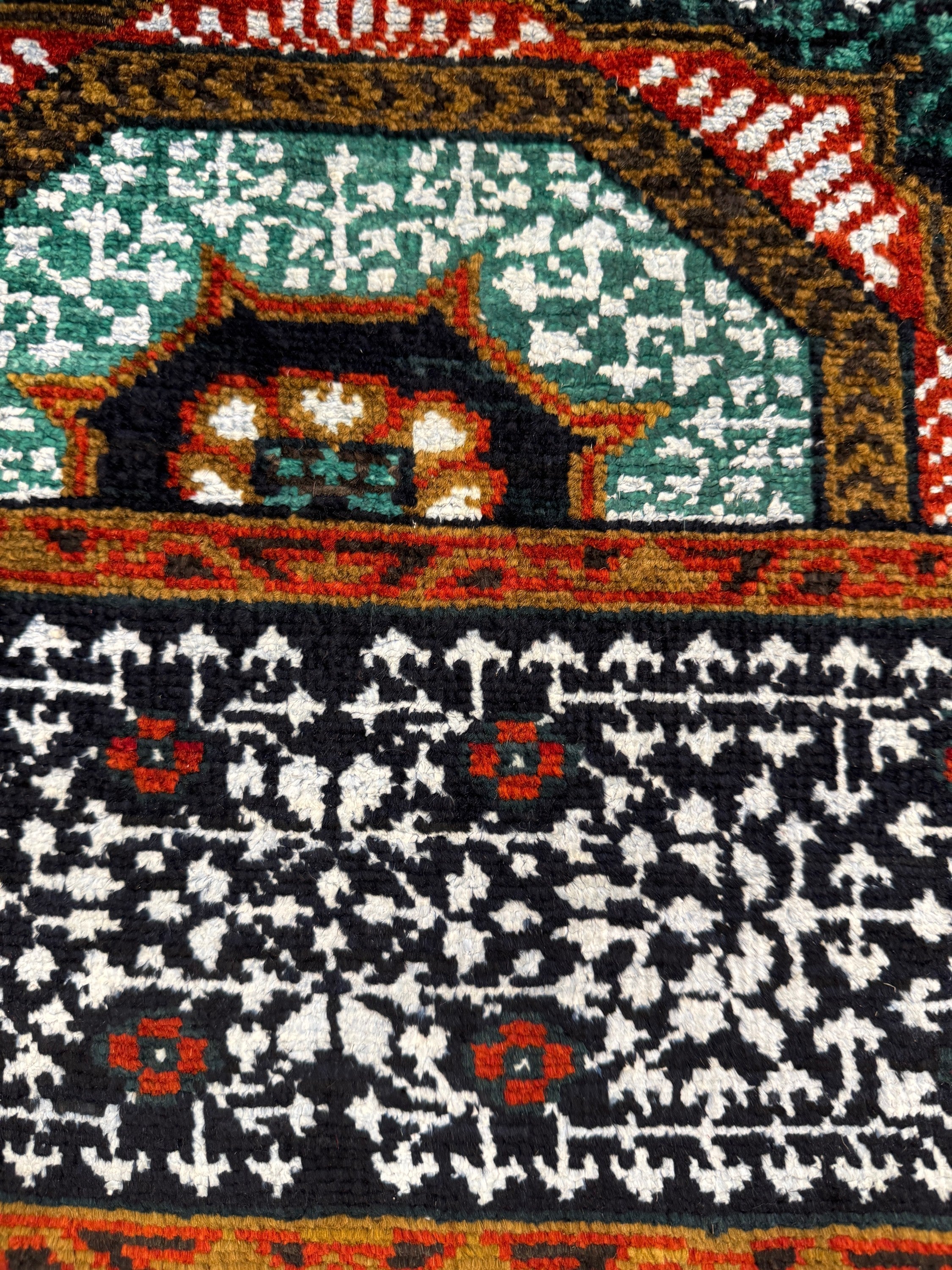 Mamluk Rug - 401 cm x 106 cm