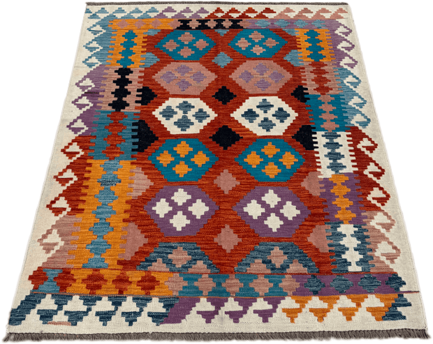 Chobi Kilim Rug - 192 cm x 148 cm