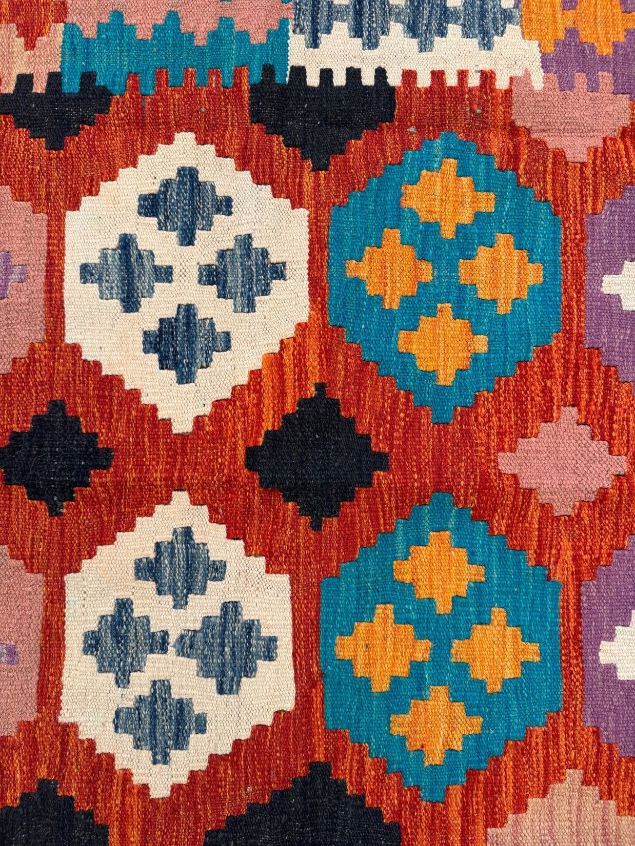 Chobi Kilim Rug - 192 cm x 148 cm