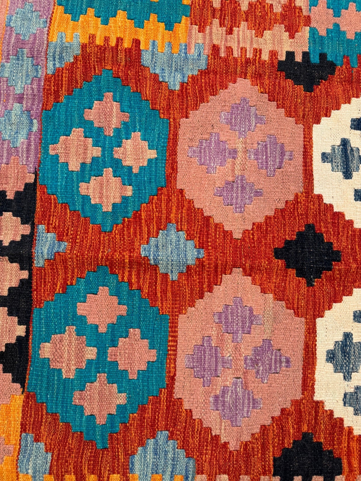 Chobi Kilim Rug - 192 cm x 148 cm