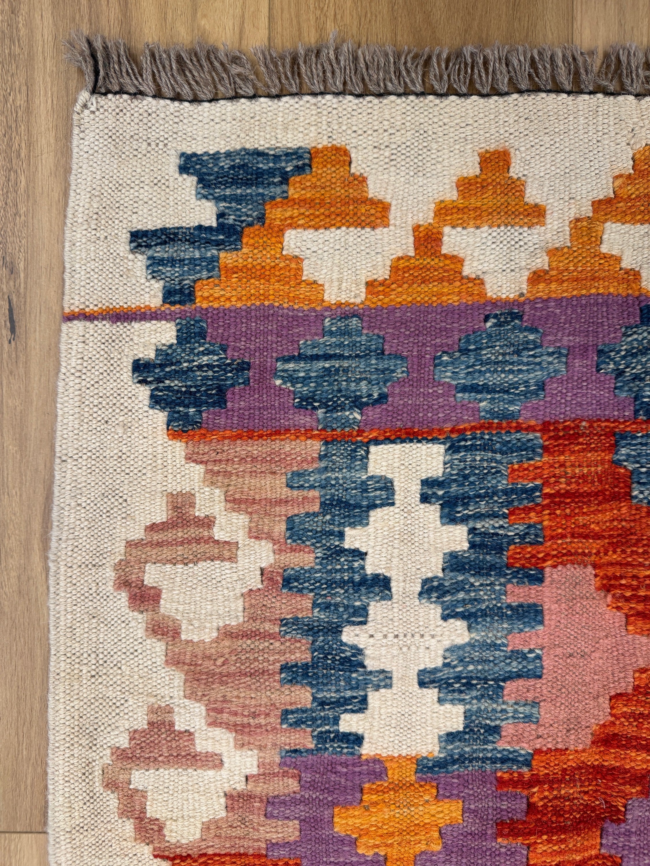 Chobi Kilim Rug - 192 cm x 148 cm