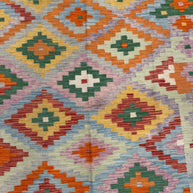Chobi Kilim Rug - 204 cm x 138 cm