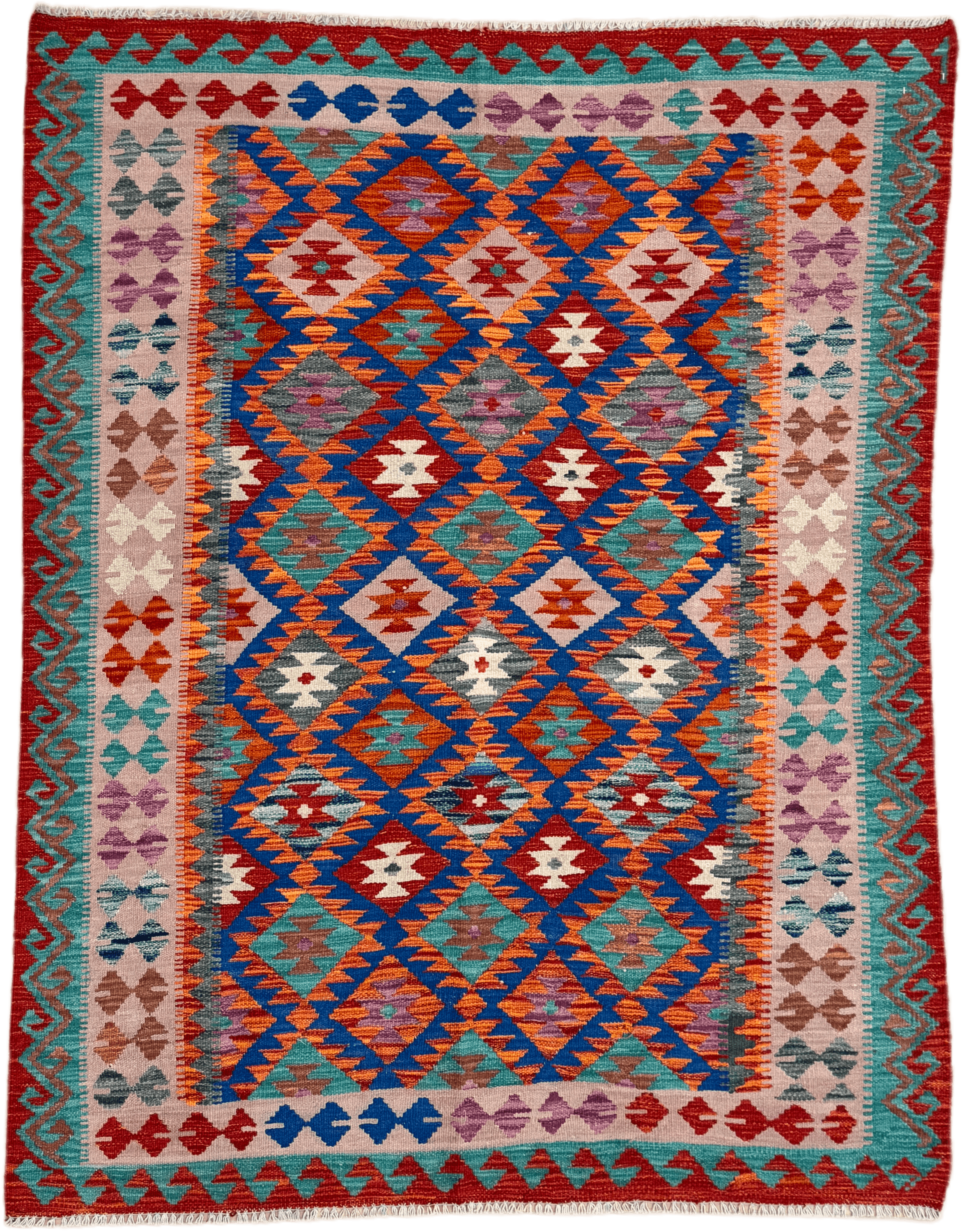 Chobi Kilim Rug - 192 cm x 150 cm