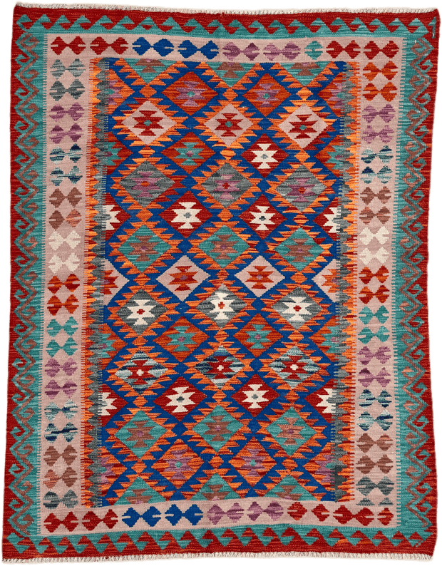 Chobi Kilim Rug - 192 cm x 150 cm