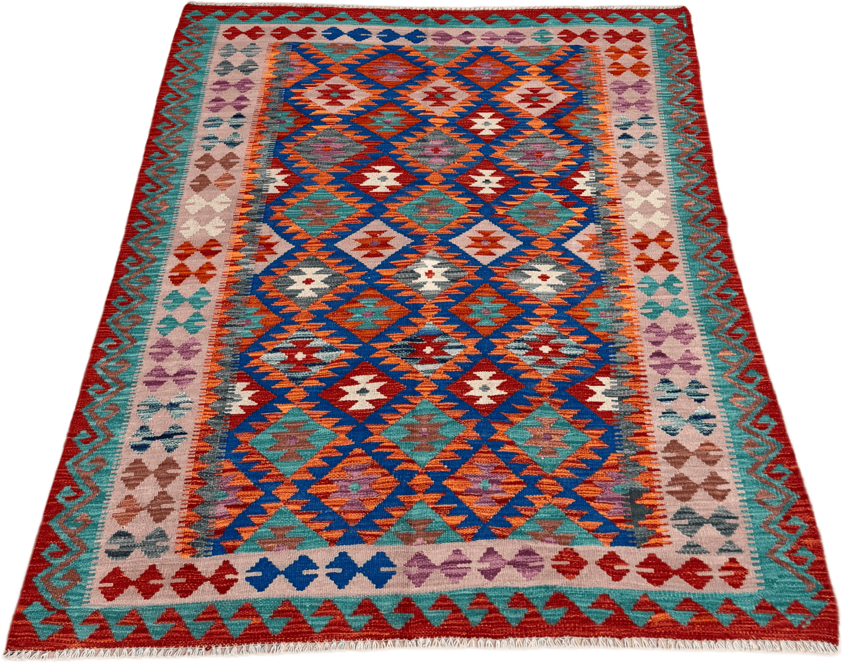 Chobi Kilim Rug - 192 cm x 150 cm