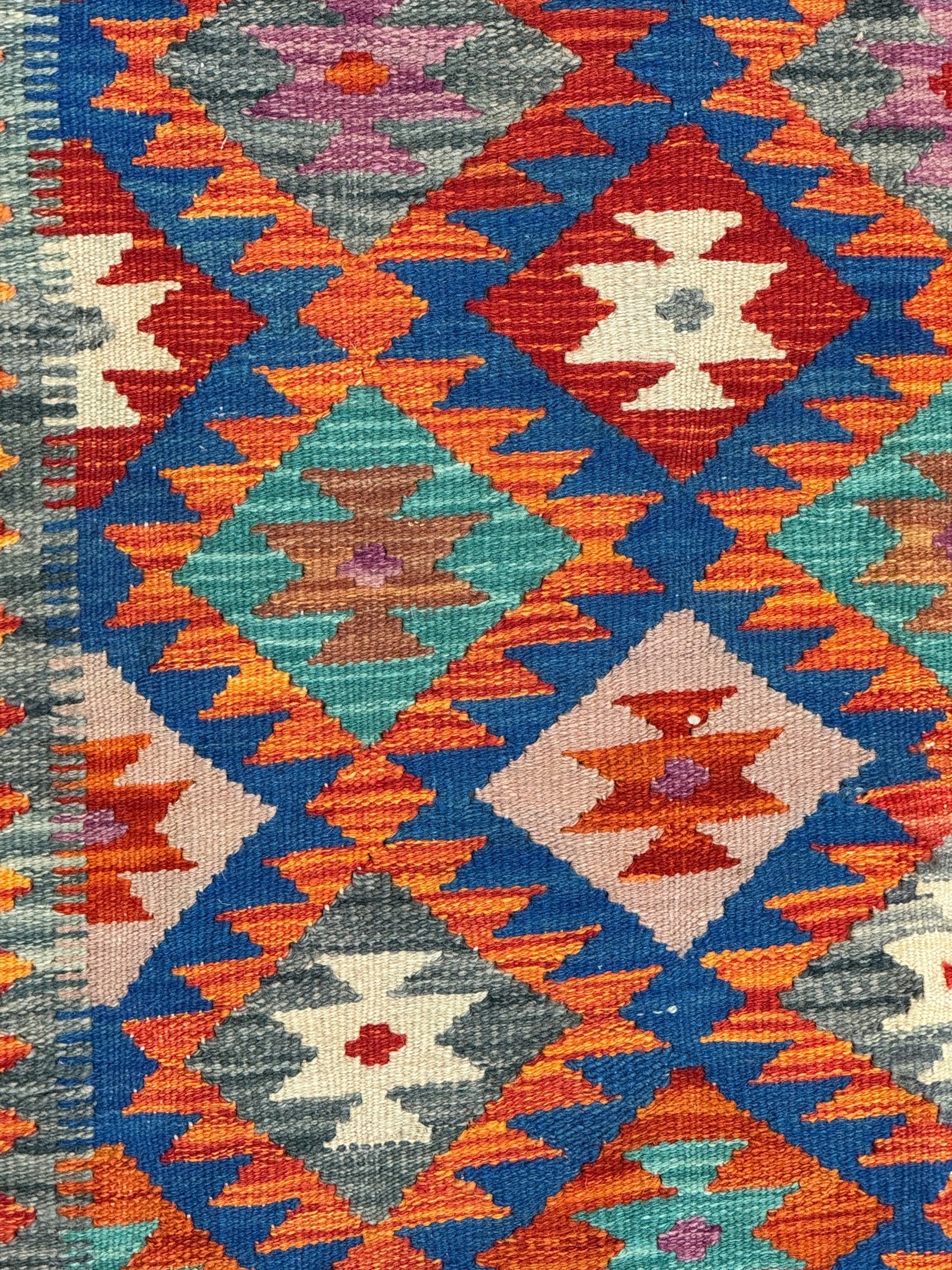 Chobi Kilim Rug - 192 cm x 150 cm