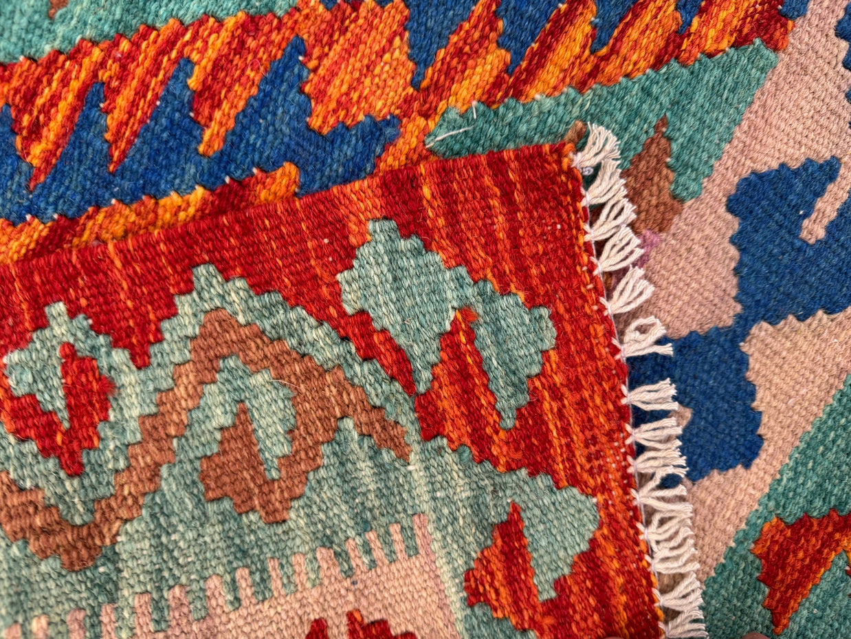 Chobi Kilim Rug - 192 cm x 150 cm