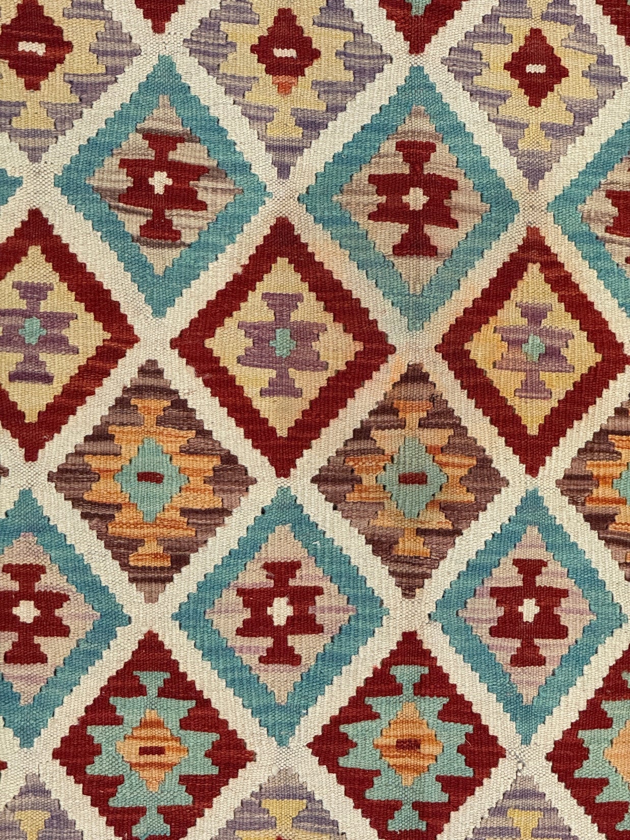 Chobi Kilim Rug - 191 cm x 156 cm