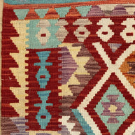 Chobi Kilim Rug - 191 cm x 156 cm