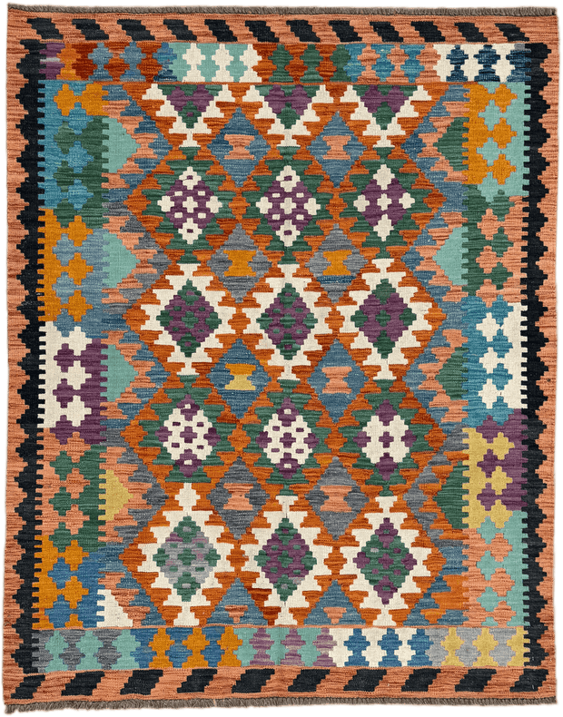 Chobi Kilim Rug - 195 cm x 153 cm