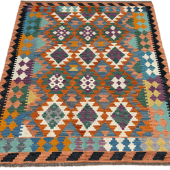 Chobi Kilim Rug - 195 cm x 153 cm