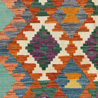 Chobi Kilim Rug - 195 cm x 153 cm