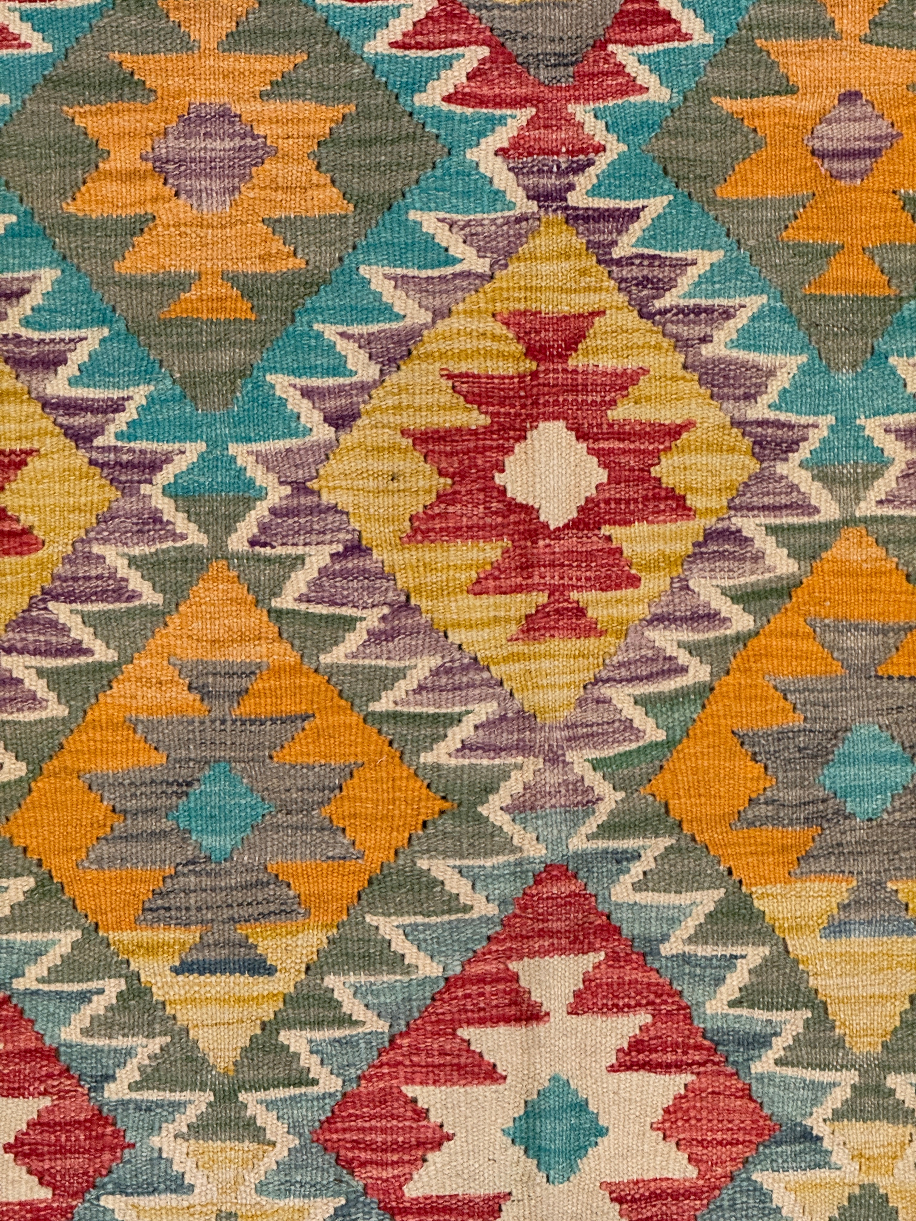 Chobi Kilim Rug - 207 cm x 155 cm