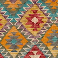 Chobi Kilim Rug - 207 cm x 155 cm