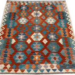 Chobi Kilim Rug - 193 cm x 154 cm