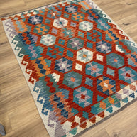 Chobi Kilim Rug - 193 cm x 154 cm