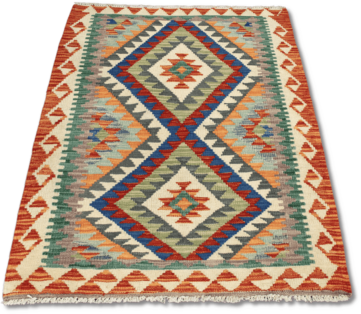 Chobi Kilim - 114 cm x 87 cm