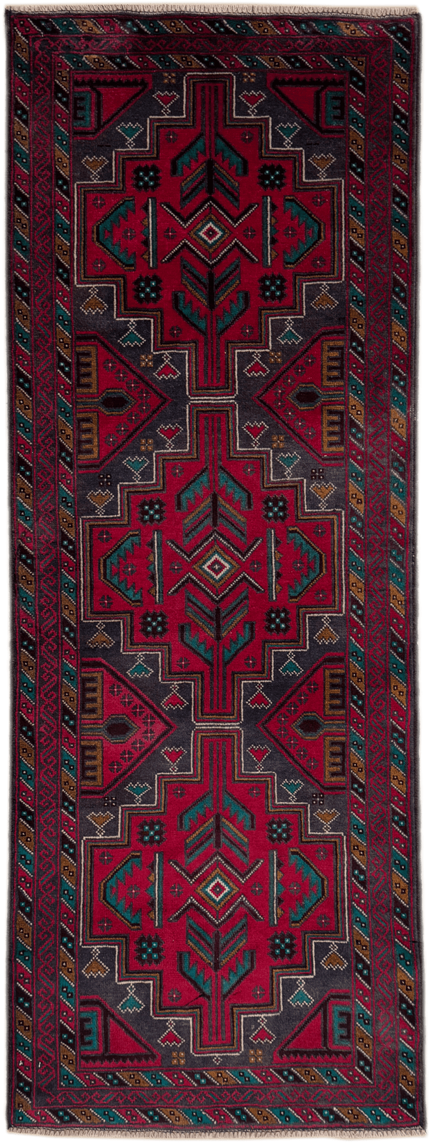 Baluchi Runner (Fine) - 204 cm x 77 cm
