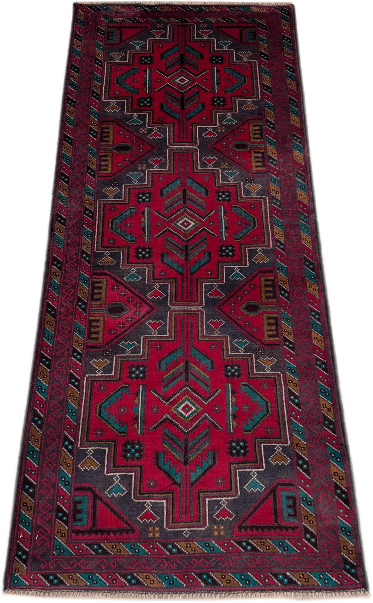 Baluchi Runner (Fine) - 204 cm x 77 cm
