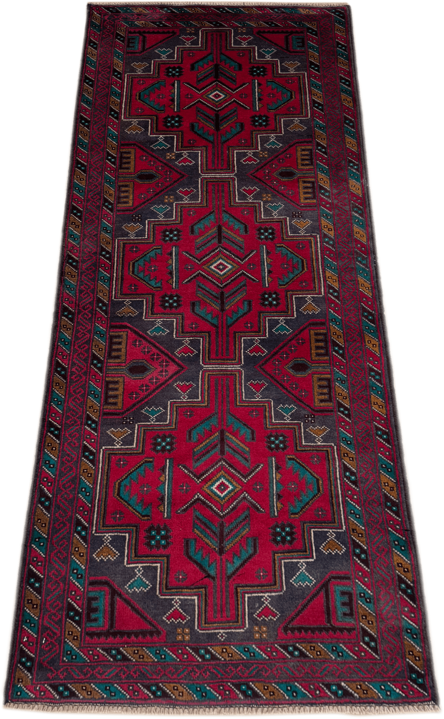 Baluchi Runner (Fine) - 204 cm x 77 cm