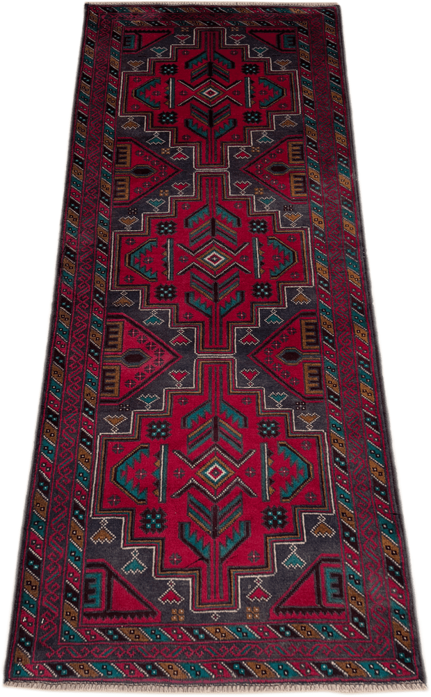 Baluchi Runner (Fine) - 204 cm x 77 cm