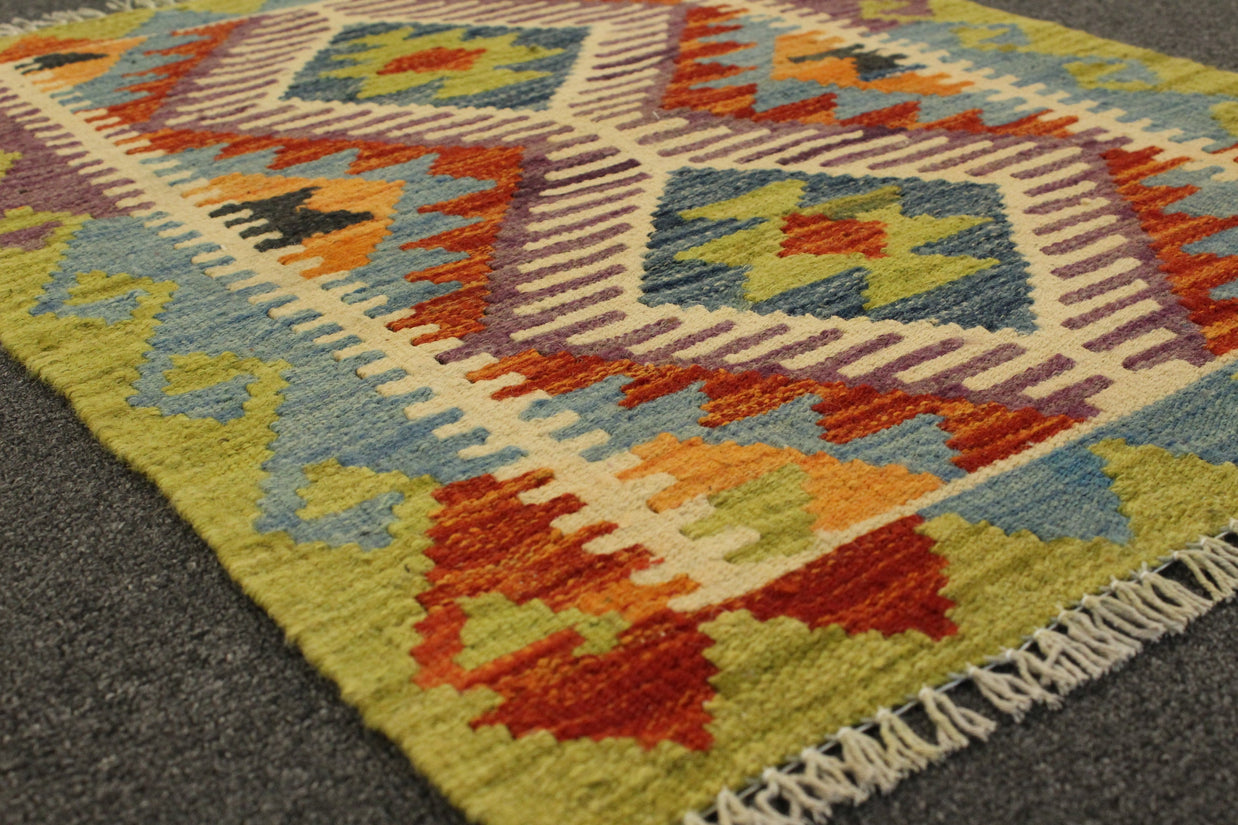 Chobi Kilim - 82 cm x 63 cm