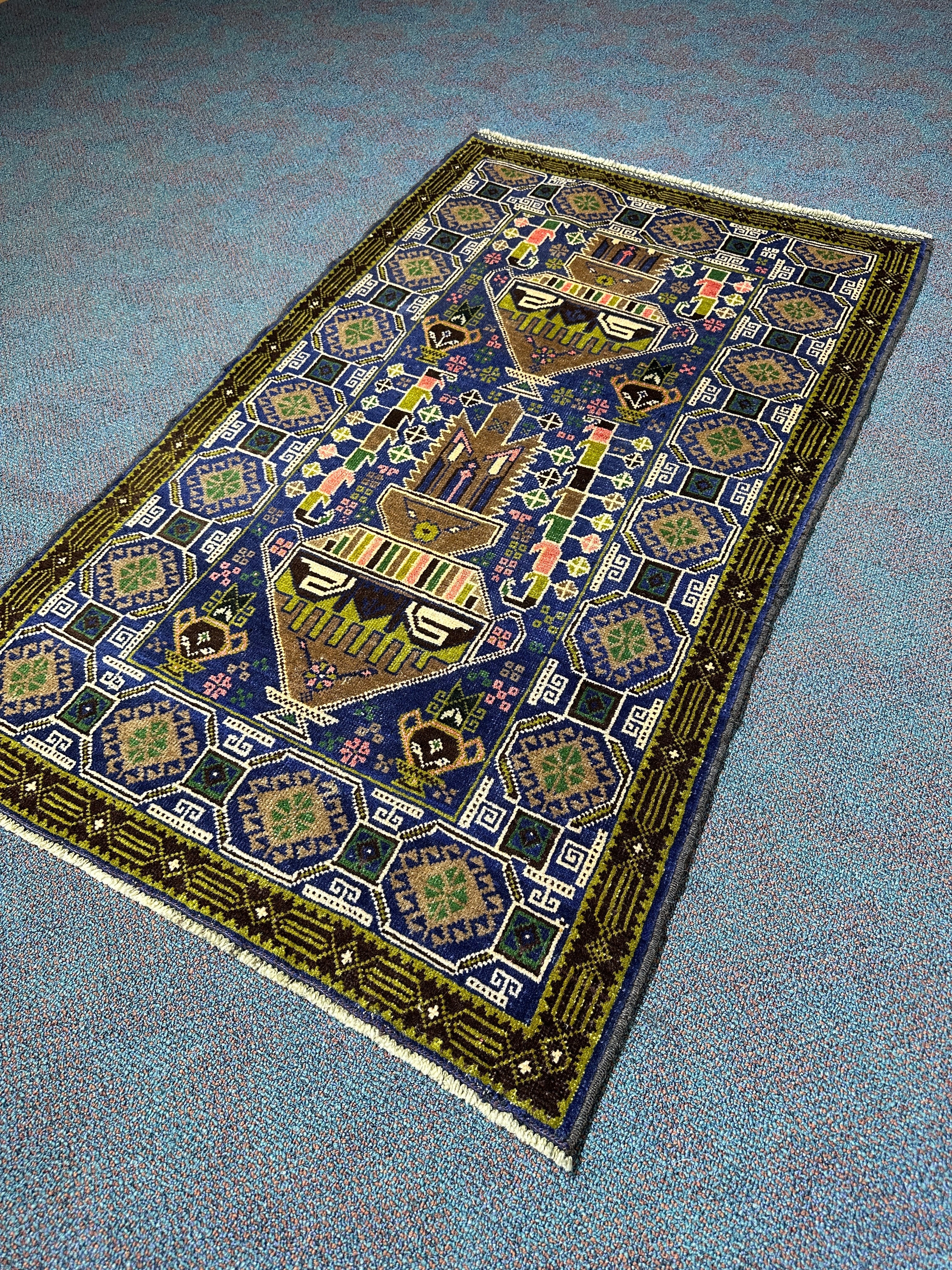 Baluchi Rug - 138 cm x 84 cm