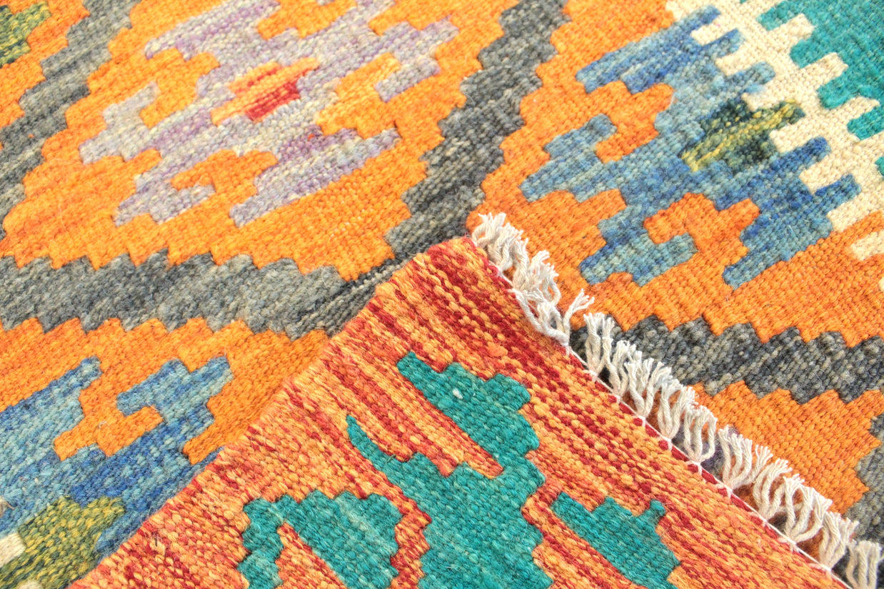 Chobi Kilim Rug  - 87 cm x 53 cm