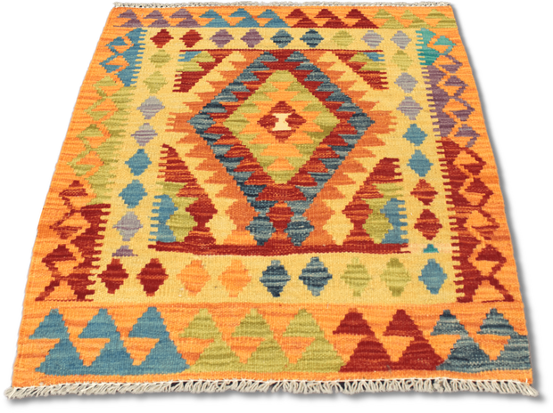 Chobi Kilim Rug  - 78 cm x 70 cm