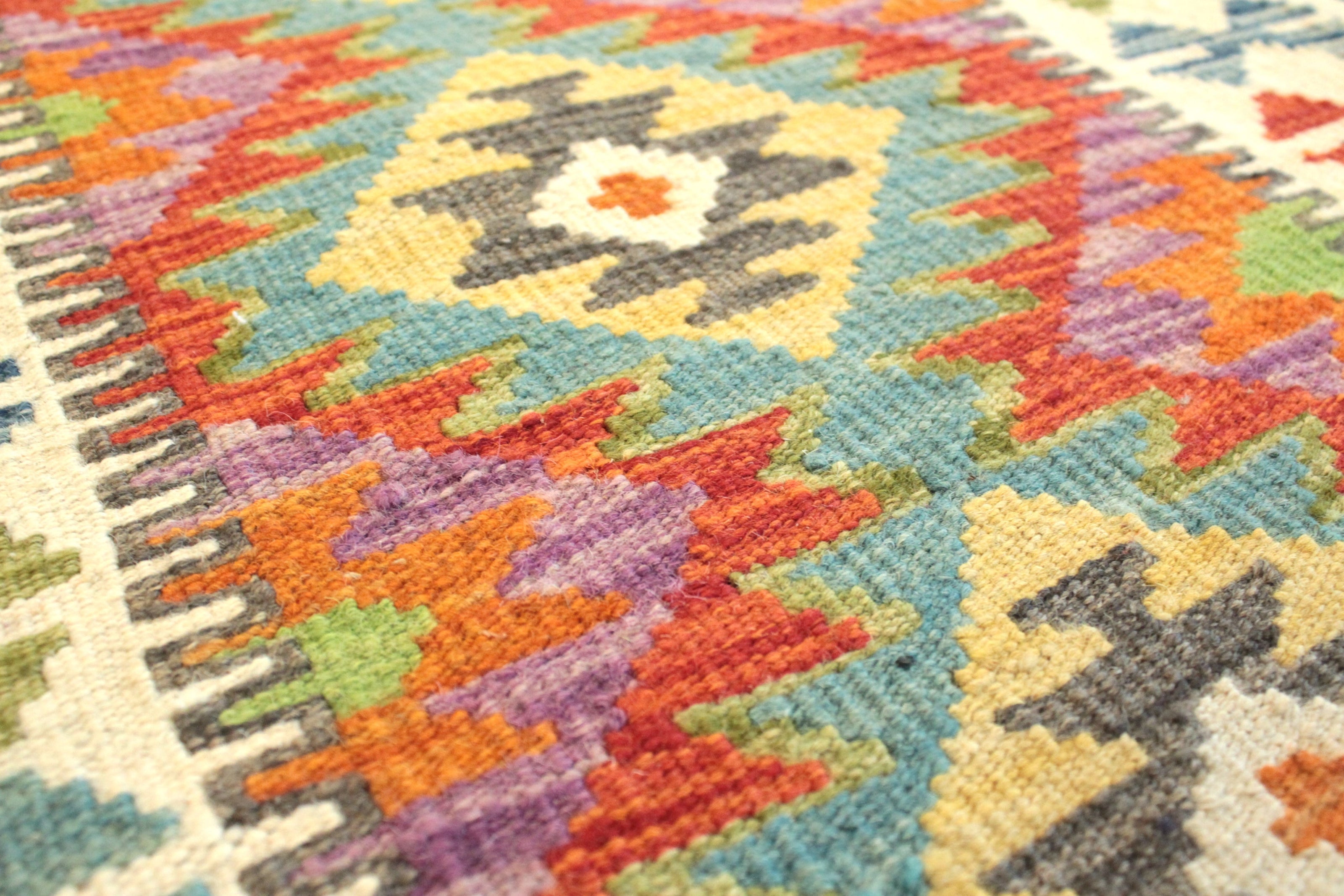 Chobi Kilim Rug  - 88 cm x 61 cm