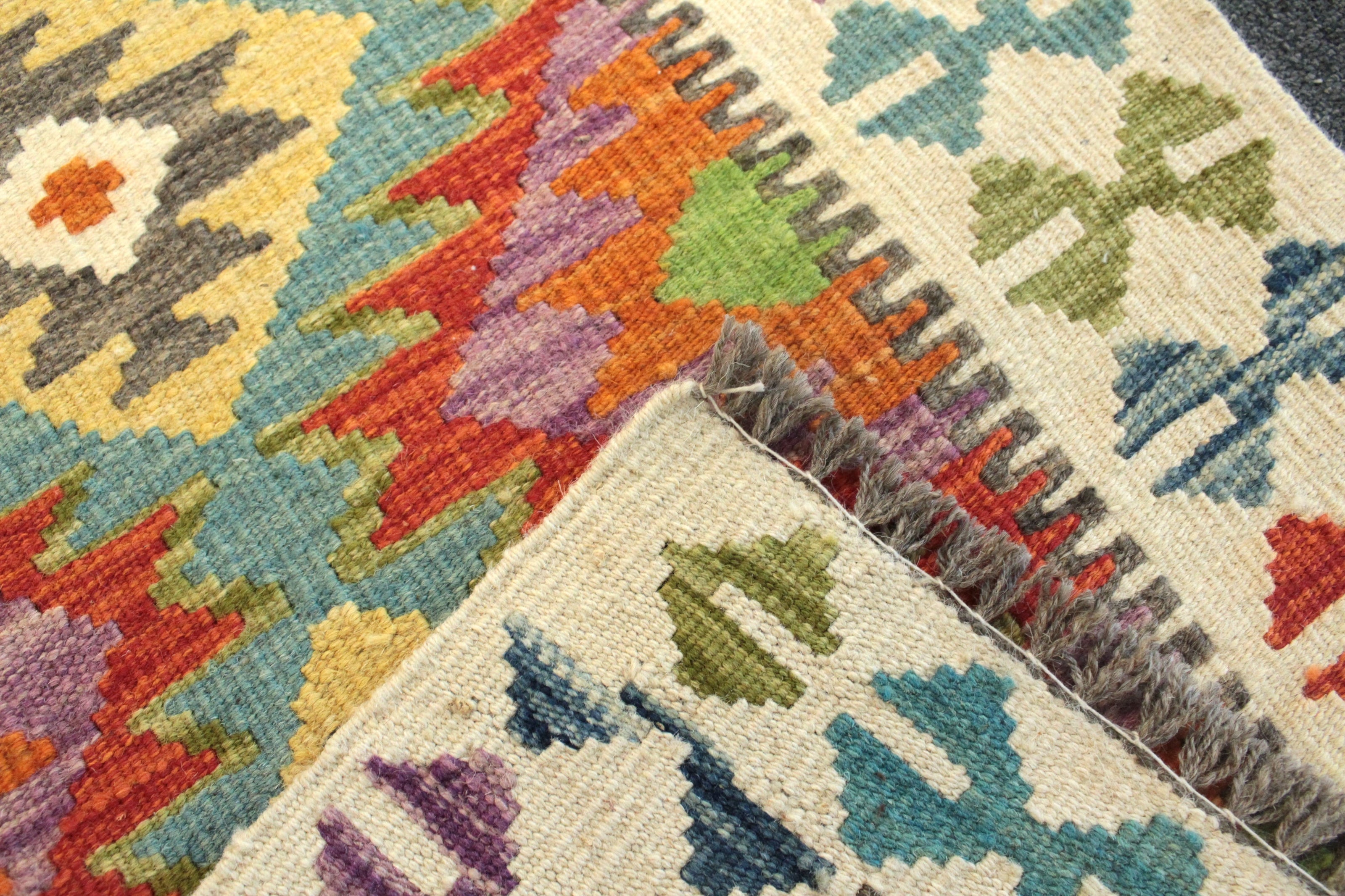 Chobi Kilim Rug  - 88 cm x 61 cm
