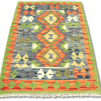 Chobi Kilim Rug  - 88 cm x 61 cm
