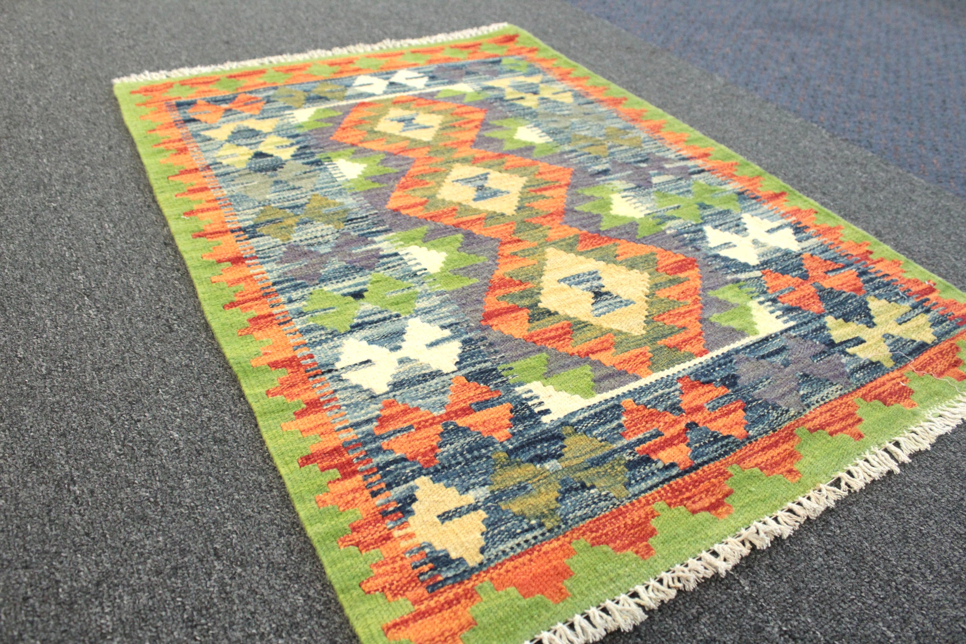 Chobi Kilim Rug  - 88 cm x 61 cm