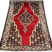 Vintage Hamadan Rug - 200 cm x 132 cm