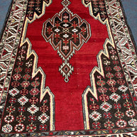 Vintage Hamadan Rug - 200 cm x 132 cm