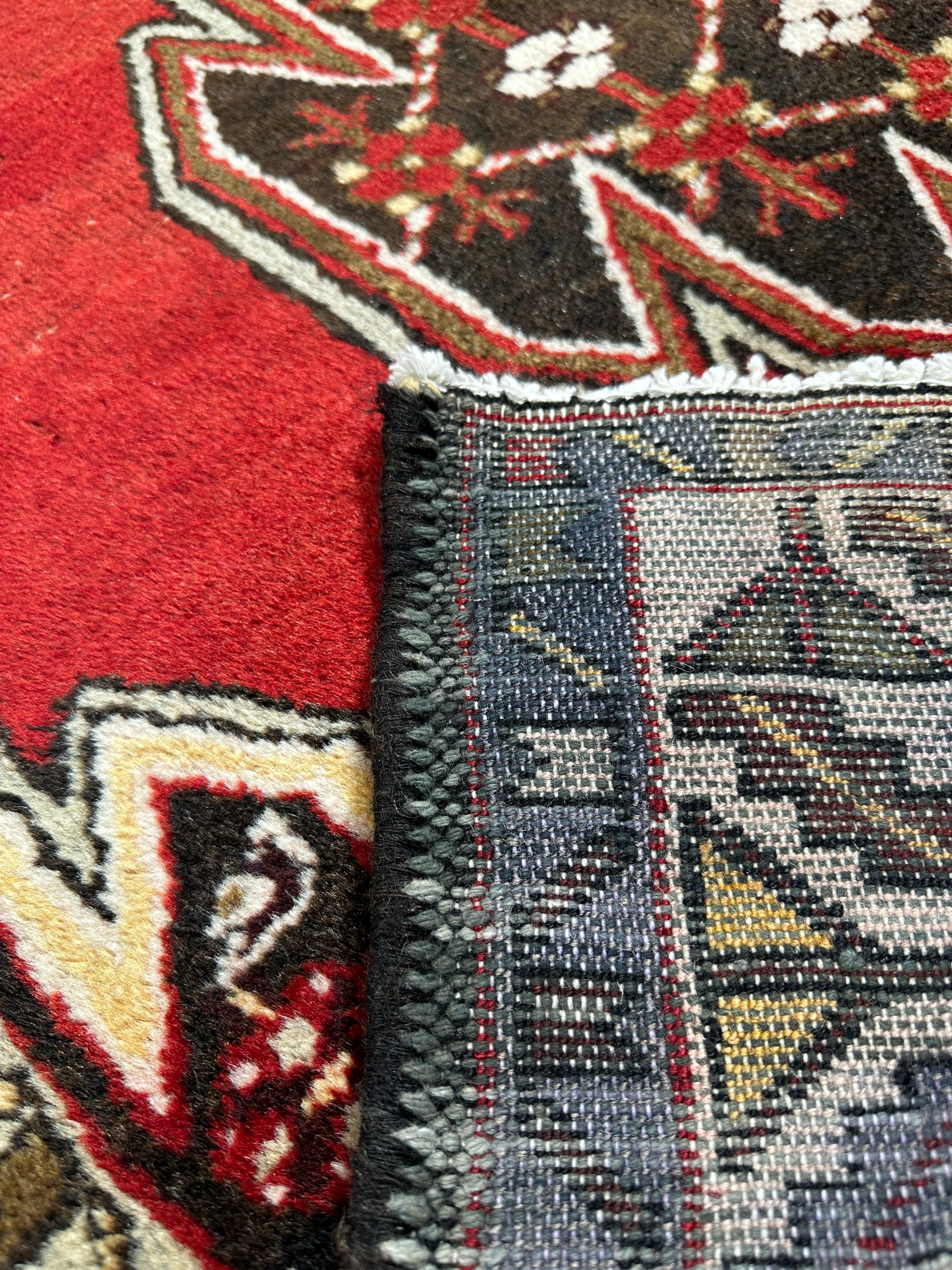 Vintage Hamadan Rug - 200 cm x 132 cm