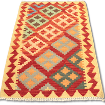 Chobi Kilim Rug  - 93 cm x 60 cm