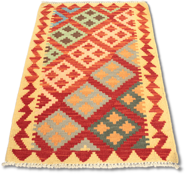Chobi Kilim Rug  - 93 cm x 60 cm