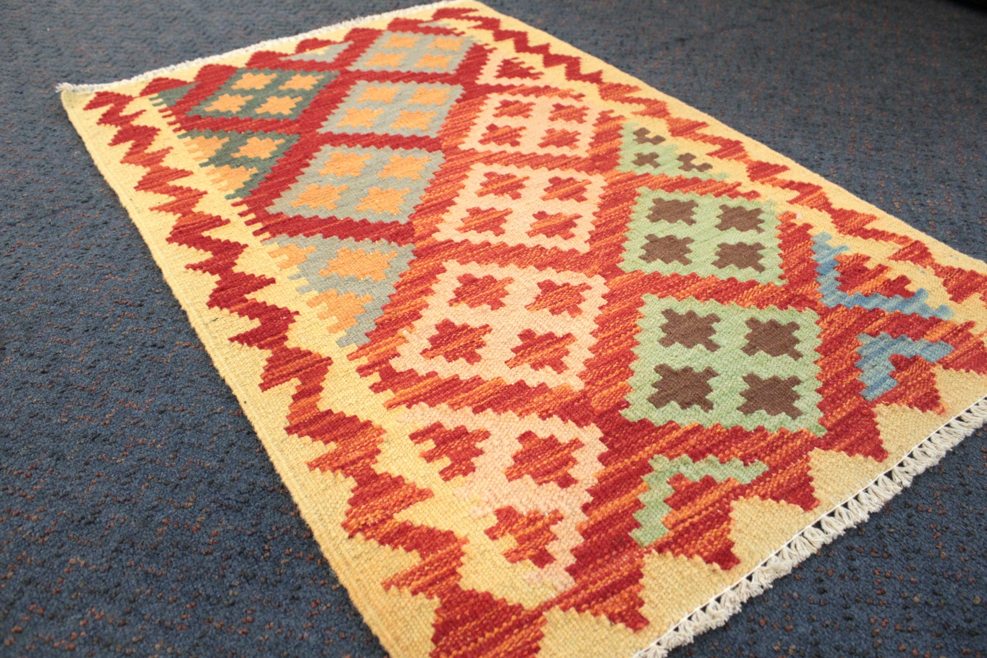 Chobi Kilim Rug  - 93 cm x 60 cm