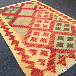Chobi Kilim Rug  - 93 cm x 60 cm