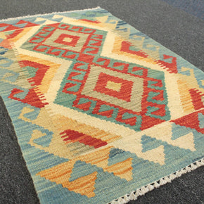 Chobi Kilim Rug  - 89 cm x 56 cm