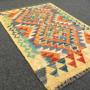 Chobi Kilim Rug  - 85 cm x 55 cm