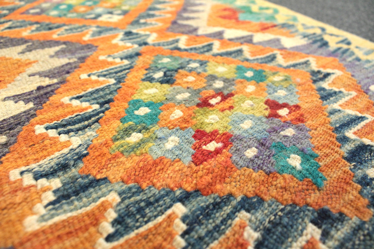 Chobi Kilim Rug  - 85 cm x 55 cm
